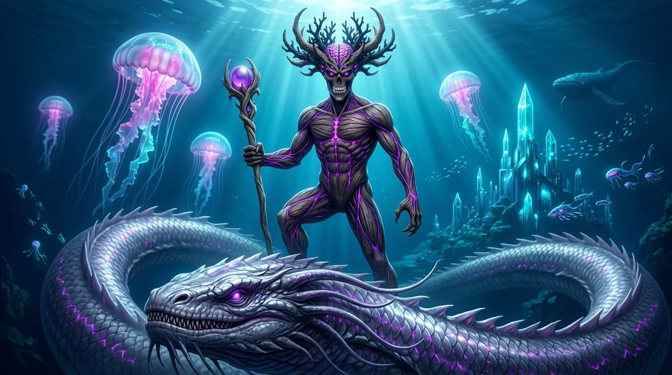 Portada Rey de los Sesenta Mares — Raupulus Music